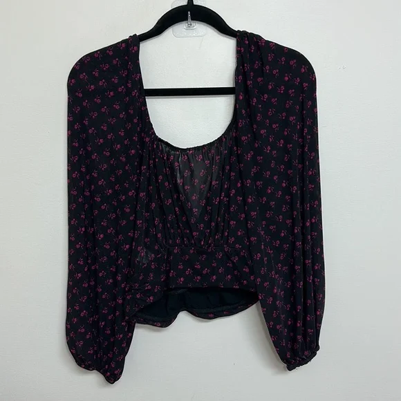 Free People Sweetie Pie Blouse Medium - Picture 3 of 5